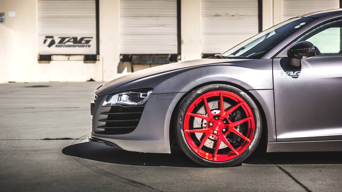 Morr Please / Audi R8 on Morr VS52 Competition Wheels / TAG Motorsports ...